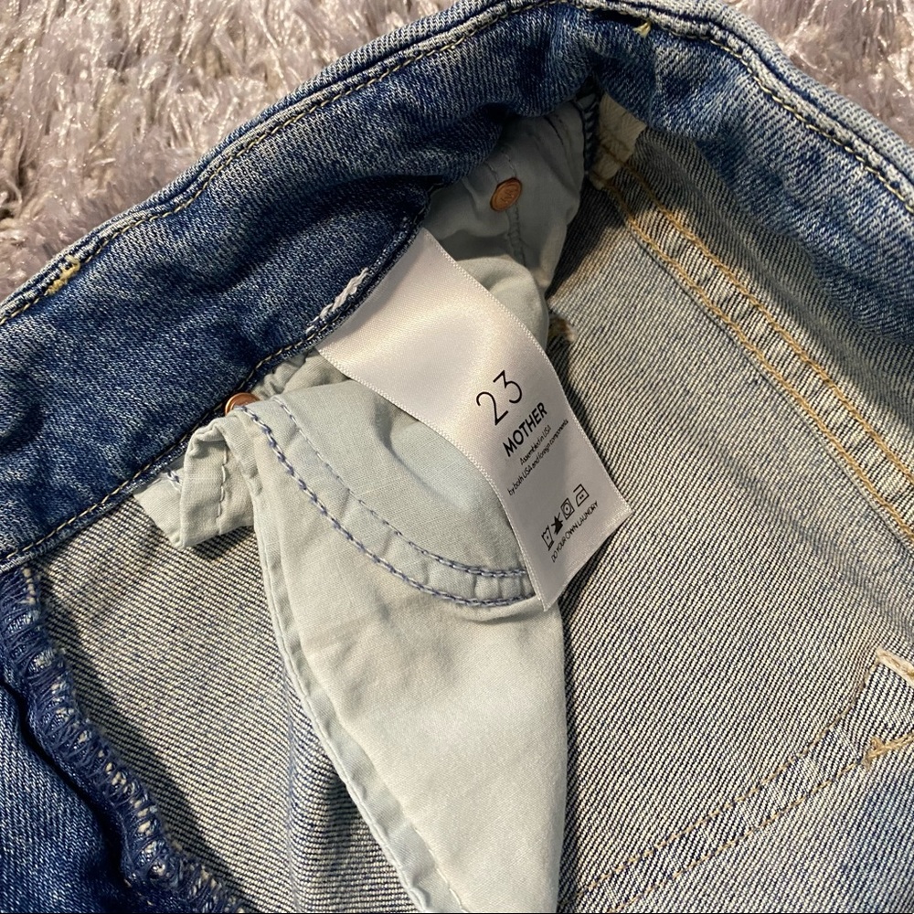 MOTHER The Looker Ankle Step Fray Skinny Jeans - Picture 7 of 12